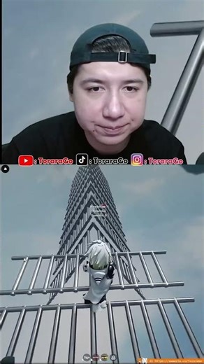 The Strange Stairs Continue to Climb! #ToraraGo #shorts #short #windahbasudara #roblox #viral #fyp