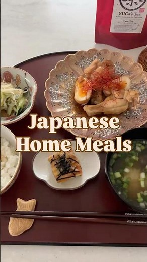 Japanese Home Meals “ICHIJU-SANSAI” Ideas | Vol.2 | 日本の家庭料理 | 一汁三菜アイデア #japanesehomecooking #Shorts