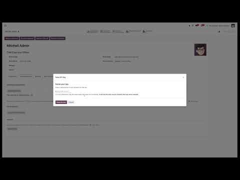 Odoo: How to Generate an API Key for Integrations (Step-by-Step)
