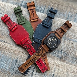 Bell and Ross Leather Bund Watch Strap/ Band for BR01 BR03 BRS Watches - Etsy