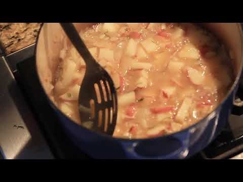 How to make Classic New England Fish Chowder with Haddock | Living off the Land and Sea