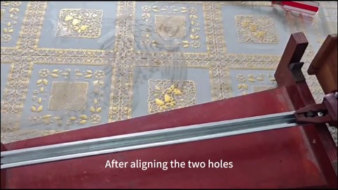 Drawer Slides Center Track fit for Kenlin Rite-Trak II,Metal Drawer Slides Replacement for Variety of Dresser and Nightstand,Drawer Tracks and Rails Kits with Support Plate (14.72 & 16.22 Inch)