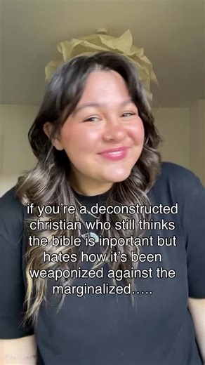 hiya! my name is mattie mae motl i am a progressive bible scholar specializing in gender and sexuality. i am currently a phd candidate in biblical studies with a masters bachelors in the same. i struggled at first in the deconstructed/progressive community because i still highly valued biblical literacy in spaces where i felt like the bible was watered down to a devotional/self-help book. on the other hand, the more conservative institutions who championed biblical studies were using it to activ