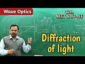 Diffraction of light | Wave optics | 12th | Physics handwritten notes Term 2 #cbse
