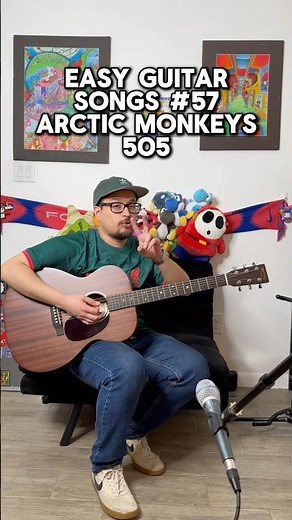 505 Arctic Monkeys guitar tutorial | easy guitar songs 57
