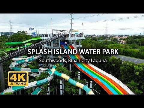 [4K] Splash Island Waterpark, Southwoods | Binan Laguna | Walking Tour | Island Times