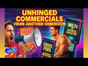 Unhinged Commercials From Another Dimension