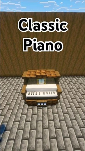 How to Build a Piano in Minecraft!