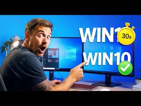 Make Windows 11 Look Like Windows 10 in 30 Seconds!