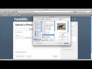 How to Insert a Photo in Tumblr