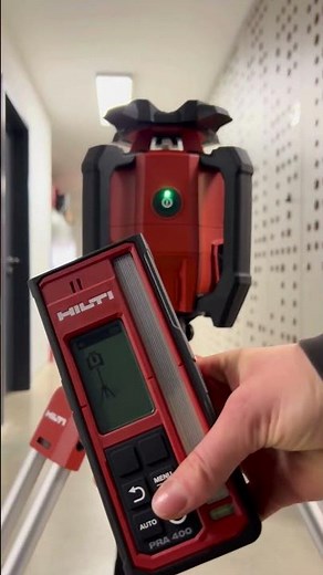 Automatický stativ PRA 91, Rotační laser PR 40 a Laserový detektor PRA 400