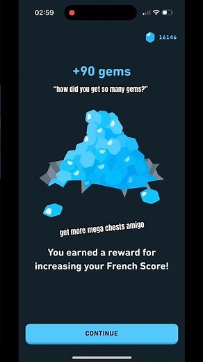 “how did you get so many gems?” 💎 #duolingo #languagejourney #languagelearning