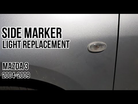 How To Replace Side Marker Lights | Mazda 3 2004-2009