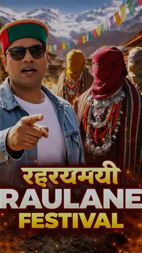 Himachal Ka Rahasyamayi Raulane Festival 😱 Chehra Dekha To Maut?#trending #viral #ai #ytshorts