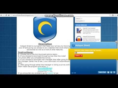 Hotspot Shield Free Download (How to)