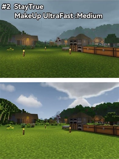 Top 3 Texture & Shader Combo in Minecraft #minecraft #minecraftindonesia #minecraftbuilding