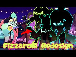 Helluva Boss: Fizzarolli Redesign…For Fun (Read Description)