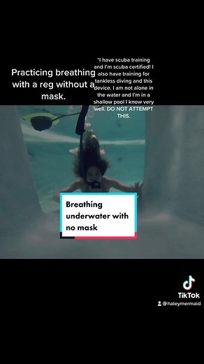 I love the Nemo tankless diving system! To learn more about them click the link in my bio. I take safety seriously please read the disclaimer! #mermaid #training #mermaidtail #professionalmermaid #scuba #scubadiver #safetyfirst #proudofmyself #hardwork #underwater #fyp