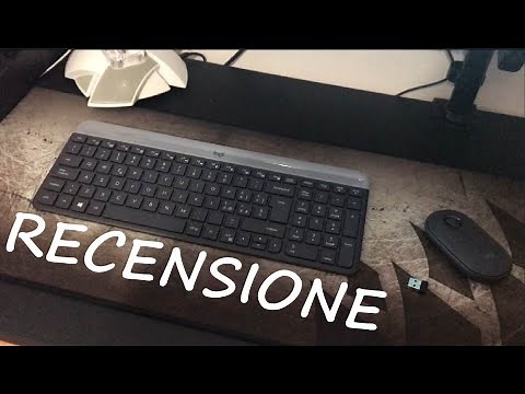 Logitech Mk470 Slim Combo Recensione ITA