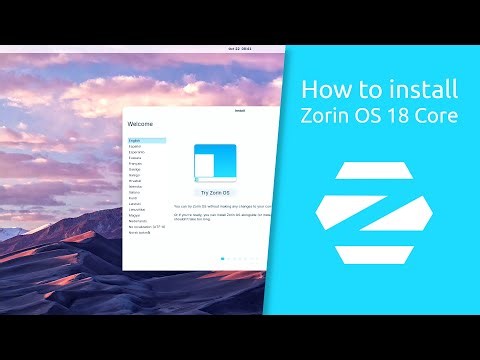 How to install Zorin OS 18 Core