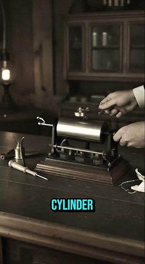 How the First Phonograph Captured Sound 🎶
