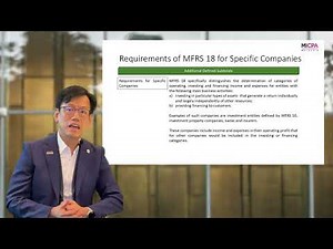 Part II - MFRS 18 Presentation and Disclosure in Financial Statements