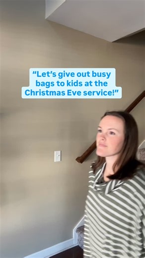 Deeper KidMin on Instagram: "Christmas Eve is a great time for an intergenerational service, which means there are all ages in the same room worshiping together. This comes with its own set of challenges, but one of the best ways to keep kids engaged (and not just occupied) in the service is to provide worship activity bags! Worship activity bags are more than just coloring sheets to keep kids distracted long enough for the service to be over. They are tools to help invite kids to participate in