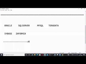 ORACLE 19c tutorials by Mr. Murali Sir