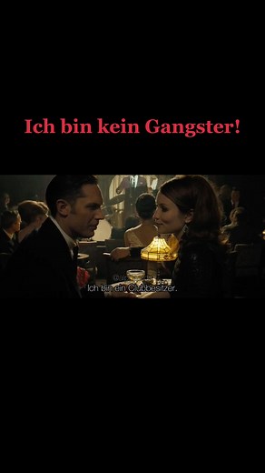 Tom Hardy and Emily Browning in 'Legend' - Memorable Film Quotes in 4K