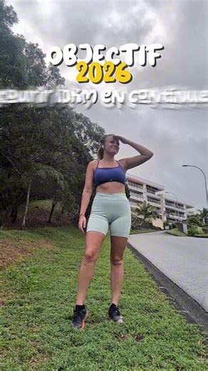 Objectif 2026 : des voyages mais surtout de la remise en forme. J’ai commencer en 2025 et je continue en 2026! Objectif de l’année : réussir à courir 10km en continue Micro objectif pour les deux mois à venir : courir 10km en fractionné. Vais je réussir? On se redit ça dans 2 mois ! #run #sport