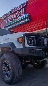 Check out this sexy Land Cruiser 76 ✅ ARB Summit MKII ✅ ARB Solis Spot Lights ✅ OME Nitrocharger Plus Shocks ✅ Desert Products Roof Console ✅ Desert Products Centre Console ✅ Desert Armour Steering Guard ✅ Desert Products Diff Protector | 4x4 Mega World