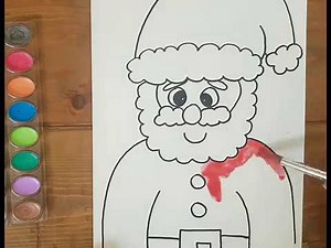 Santa Claus Directed Drawing