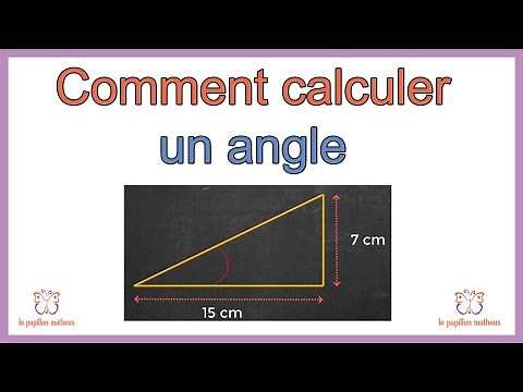 Comment calculer un angle sans rapporteur