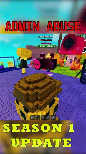NEW SEASON 1 UPDATE ADMIN ABUSE IN PLANTS VS BRAINROT#roblox #plantsvsbrainrots