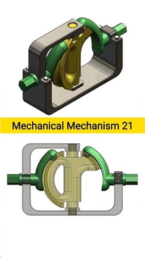 ✅Mechanical Mechanism 21 #mechanism #solidworks #engineering