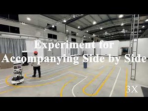 MPC-Based Human-Accompanying Control Strategy: IROS2023 Demonstration Video