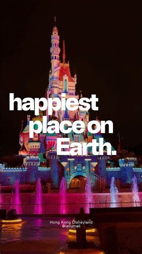 ✨ Hong Kong Disneyland | The Happiest Place on Earth 🏰 #hkdisneyland