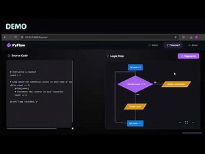 PyFlow : A Python Code Editor And Visualizer