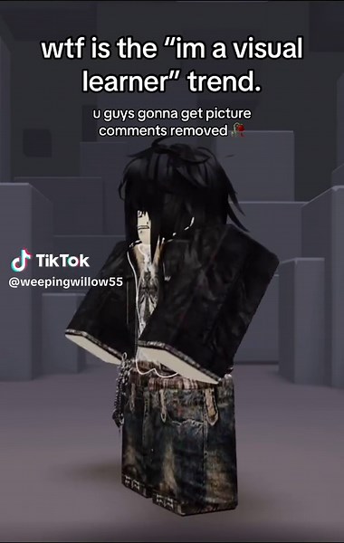 Exploring the 'Visual Learner' Trend on Roblox