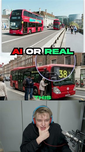 REAL vs AI: The London Bus Test (99% Will FAIL) 🇬🇧