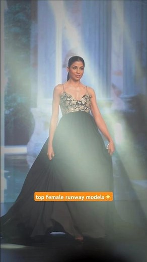 top female runway models✨️indian female models ramp walk👌#shorts #topmodel #runwaymodel