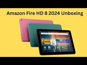 Amazon Fire HD 8 12th Gen (2024) Unboxing (Black Friday $54.99)