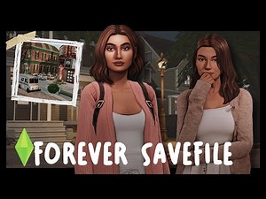 Small town secrets, scandals and MORE! come build with me in my sims 4 FOREVER SAVEFILE!