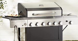 Amazon's new stainless steel 6-burner gas grill hits its best price ever at $284 (Reg. $350 )