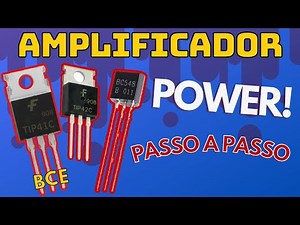 How to Build a Sound Amplifier with TIP41 and TIP42 Simple and Efficient!