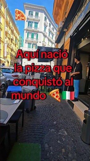 Aquí nació la pizza que conquistó al mundo.L'Antica Pizzeria Da Michele 🍕🇮🇹