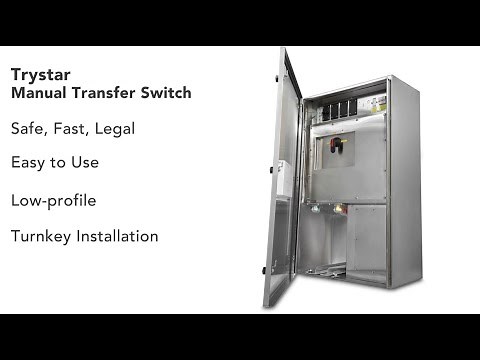 Trystar Manual Transfer Switch