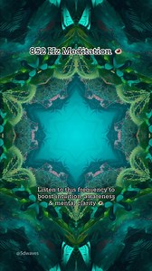 852 Hz Frequency Meditation 👁️ #solfeggiofrequencies #852hz #meditation #meditationmusic #relaxation #visualart | 5D Waves