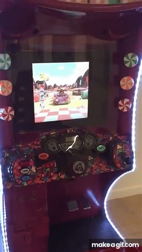 Wreck It Ralph Sugar Rush Arcade Game on Make a GIF
