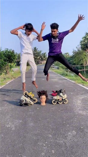 Unique Skating Skills and Techniques You 😇😲 #tiktok #ytshorts #rollerskating #inlineskatingwheels